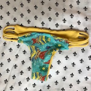 San Lorenzo Reversible Strappy Braided Bottoms